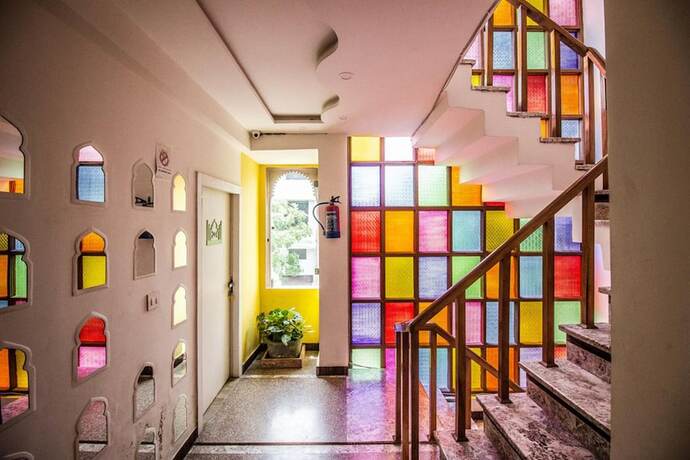 Imagen general del Hotel Mosutache Agra - Hostel. Foto 6