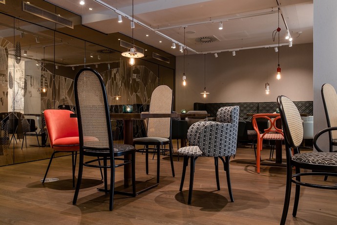 Imagen del bar/restaurante del Hotel Motel One Linz - Hauptplatz. Foto 3