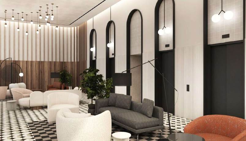 Imagen de los interiores del Hotel Motto By Hilton New York City Times Square. Foto 7