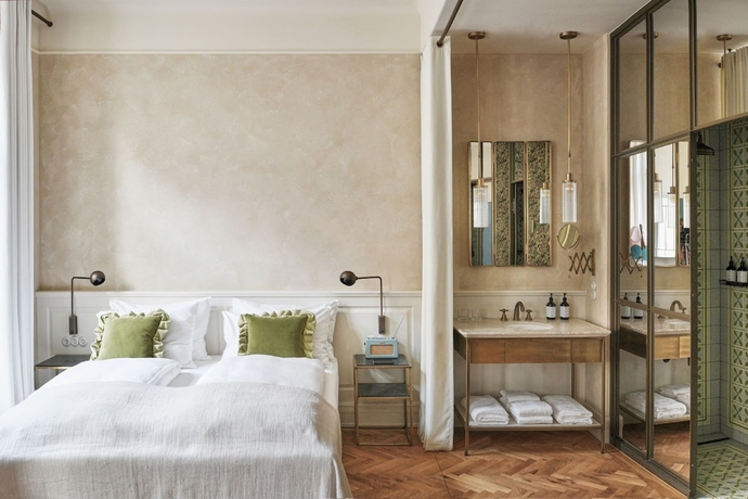 Imagen de la habitación del Hotel Motto. Foto 5