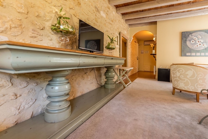 Imagen de la habitación del Hotel Moulin de Vigonac. Foto 3