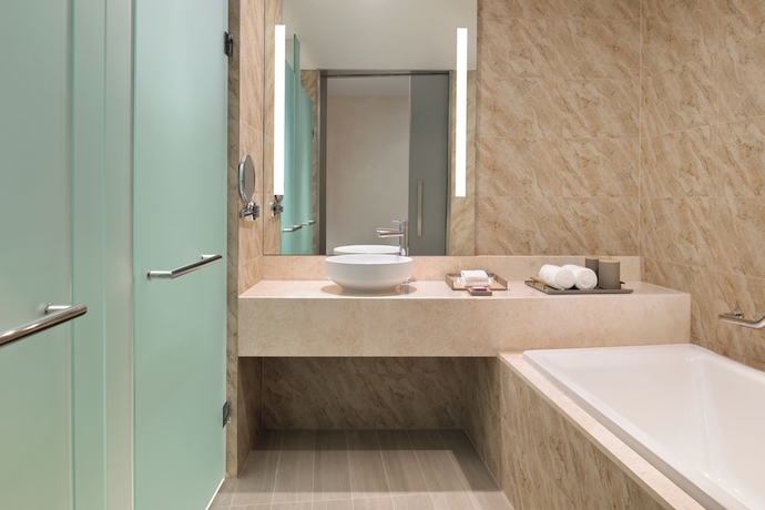 Imagen de la habitación del Hotel Mövenpick And Apartments Ghala Muscat. Foto 7