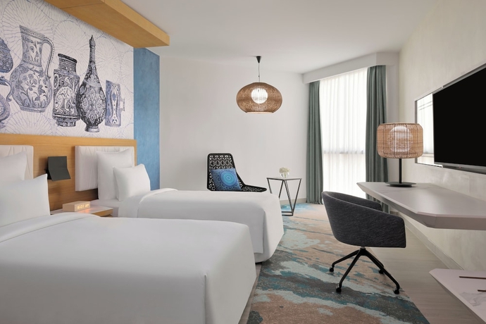 Imagen de la habitación del Hotel Mövenpick And Apartments Ghala Muscat. Foto 8