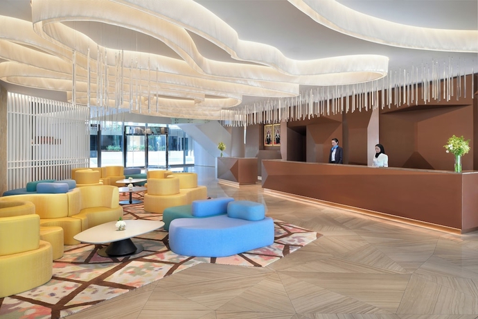 Imagen de los interiores del Hotel Mövenpick And Apartments Ghala Muscat. Foto 19