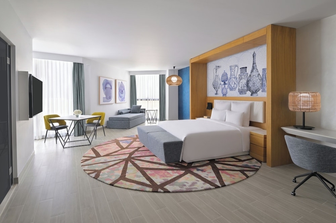 Imagen de la habitación del Hotel Mövenpick And Apartments Ghala Muscat. Foto 18