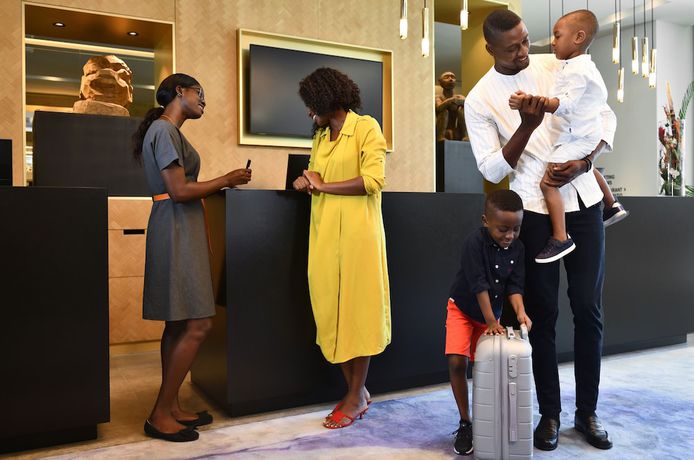 Imagen de la habitación del Hotel Mövenpick Hotel Abidjan. Foto 11