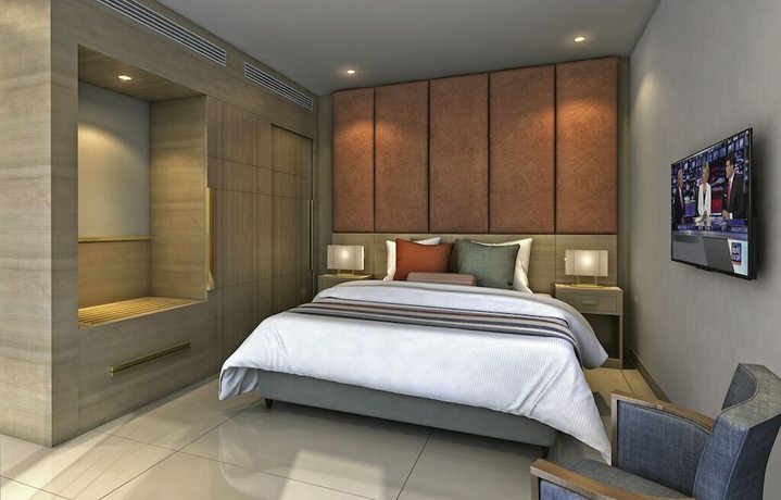 Imagen de la habitación del Hotel Mövenpick Hotel Tahlia Jeddah. Foto 9