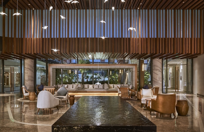 Imagen del bar/restaurante del Hotel Mövenpick Resort Waverly Phu Quoc. Foto 3