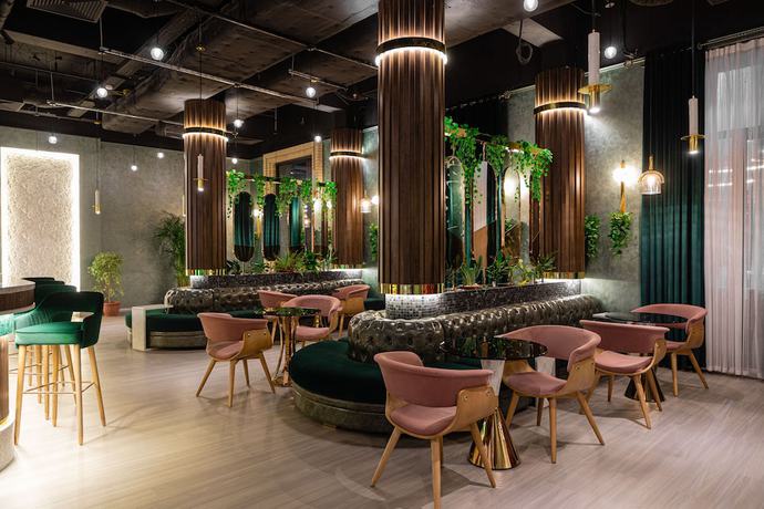 Imagen del bar/restaurante del Hotel Mövenpick Samarkand. Foto 6