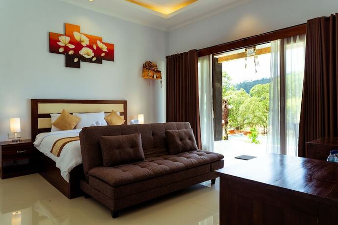 Imagen de la habitación del Hotel Mount Batur Villa. Foto 23