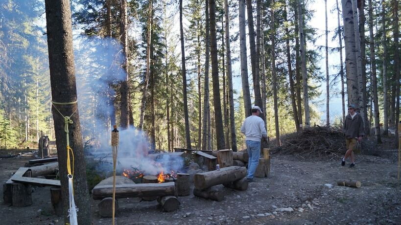 Imagen general del Hotel Mountain View Cabins, Golden. Foto 6