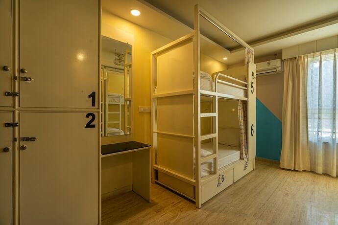 Imagen de la habitación del Hotel Moustache Rishikesh Luxuria - Hostel. Foto 11