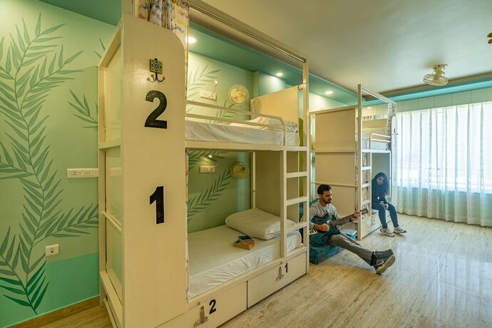 Imagen de la habitación del Hotel Moustache Rishikesh Luxuria - Hostel. Foto 12