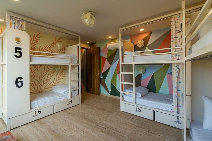 Imagen de la habitación del Hotel Moustache Rishikesh Luxuria - Hostel. Foto 14