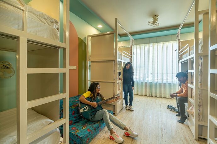 Imagen de la habitación del Hotel Moustache Rishikesh Luxuria - Hostel. Foto 16