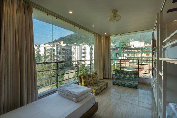 Imagen de la habitación del Hotel Moustache Rishikesh Luxuria - Hostel. Foto 17