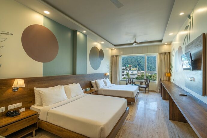 Imagen de la habitación del Hotel Moustache Rishikesh Luxuria - Hostel. Foto 18