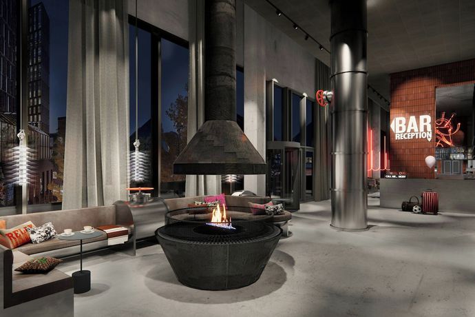 Imagen de los interiores del Hotel Moxy Aarhus. Foto 10