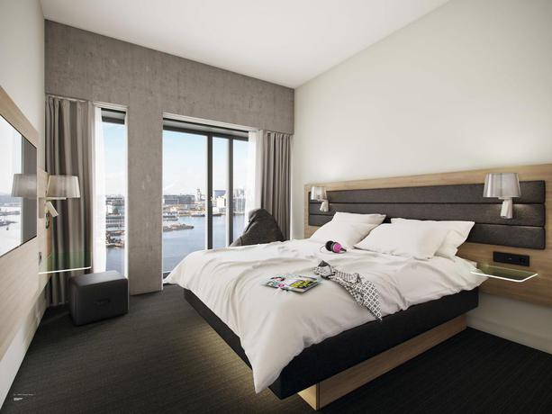 Imagen de la habitación del Hotel Moxy Amsterdam Houthavens. Foto 3