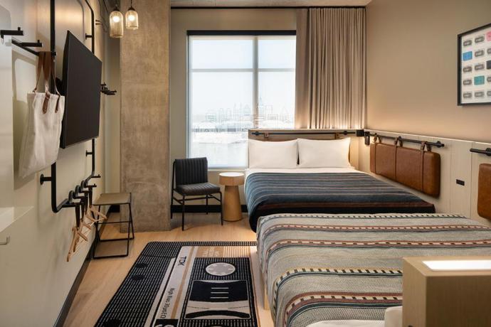 Imagen de la habitación del Hotel Moxy Atlanta Downtown. Foto 4