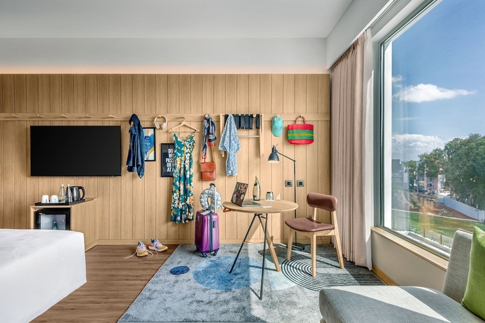 Imagen de la habitación del Hotel Moxy Bengaluru Airport Prestige Tech Cloud. Foto 6