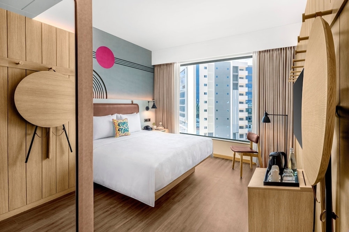 Imagen de la habitación del Hotel Moxy Bengaluru Airport Prestige Tech Cloud. Foto 7