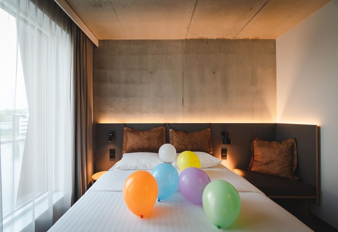 Imagen de la habitación del Hotel Moxy Bergen. Foto 10