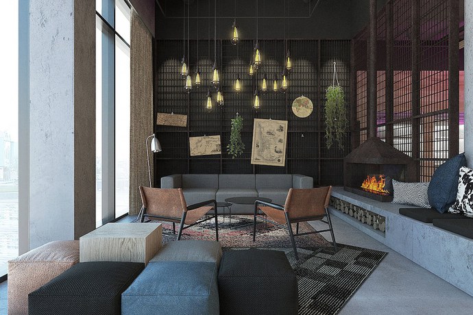 Imagen de los interiores del Hotel Moxy Bergen. Foto 17