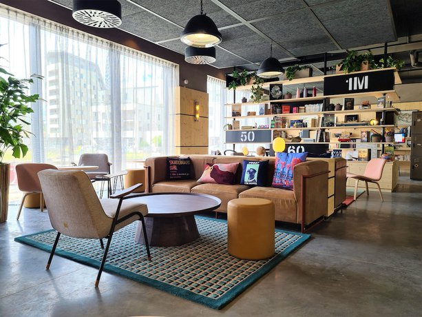 Imagen del bar/restaurante del Hotel Moxy Bordeaux Hotel. Foto 3