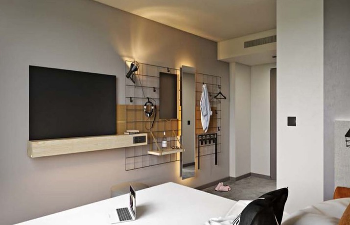 Imagen de la habitación del Hotel Moxy Bordeaux Hotel. Foto 15