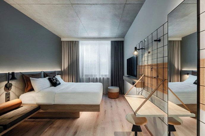Imagen de la habitación del Hotel Moxy Budapest Downtown. Foto 3