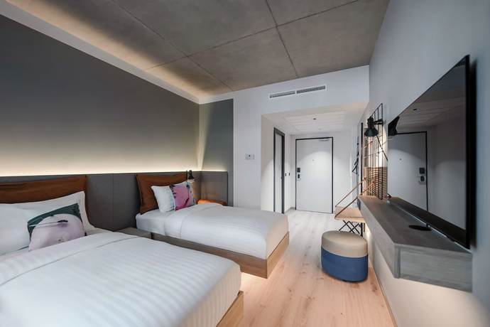 Imagen de la habitación del Hotel Moxy Budapest Downtown. Foto 10