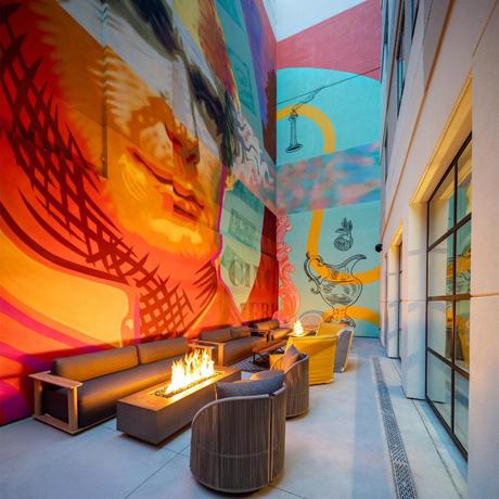 Imagen de los interiores del Hotel Moxy Cincinnati Downtown. Foto 6