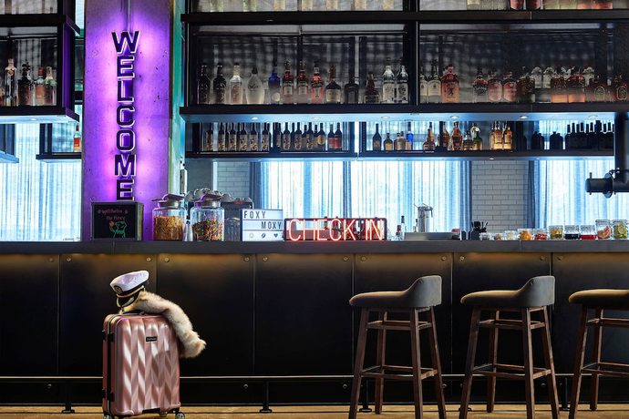 Imagen de los interiores del Hotel Moxy Columbus Short North. Foto 17