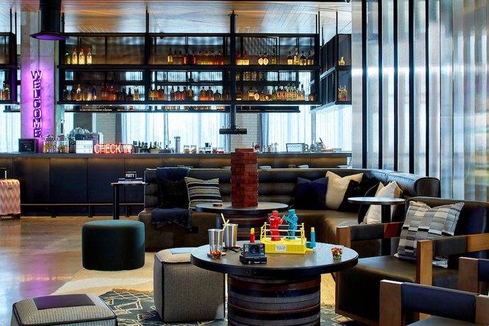 Imagen de los interiores del Hotel Moxy Columbus Short North. Foto 18