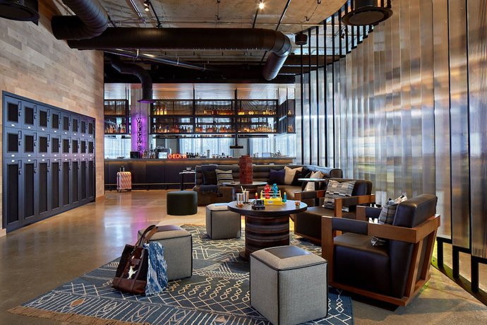 Imagen de los interiores del Hotel Moxy Columbus Short North. Foto 19