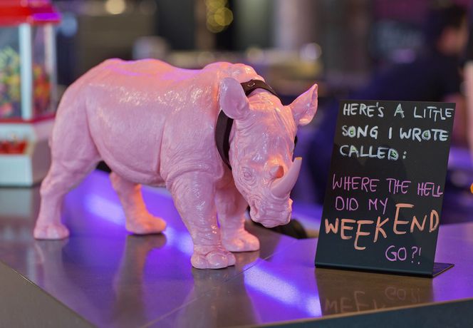 Imagen de los interiores del Hotel Moxy Frankfurt East. Foto 12