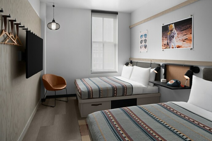 Imagen de la habitación del Hotel Moxy Houston Downtown. Foto 11