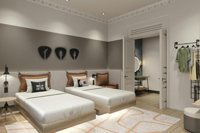 Imagen de la habitación del Hotel Moxy Istanbul Beyoglu. Foto 3