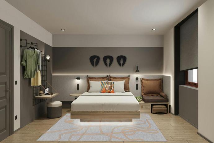 Imagen de la habitación del Hotel Moxy Istanbul Beyoglu. Foto 4