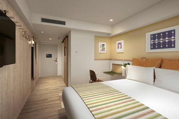 Imagen de la habitación del Hotel Moxy Kyoto. Foto 8