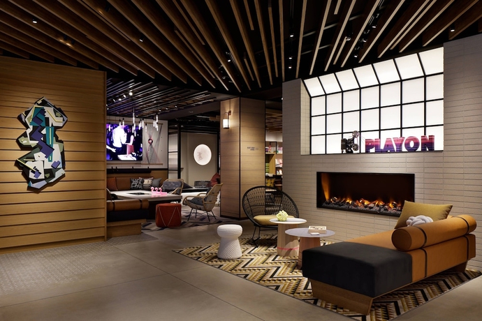 Imagen de los interiores del Hotel Moxy Kyoto. Foto 17