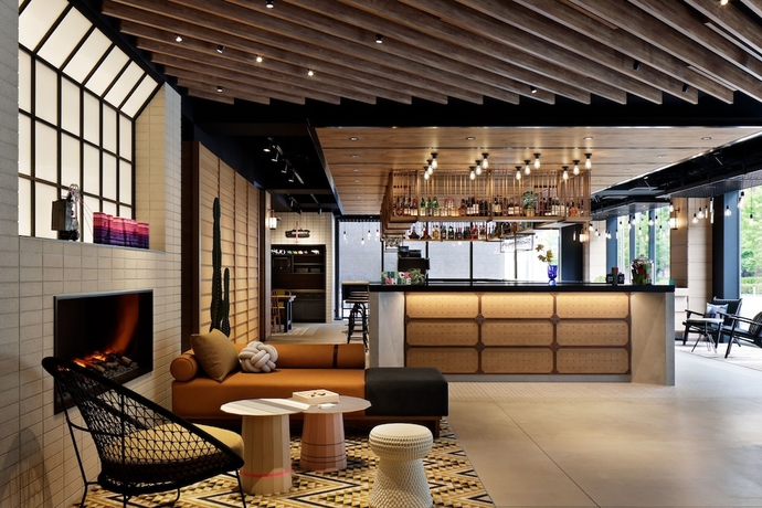 Imagen de los interiores del Hotel Moxy Kyoto. Foto 19