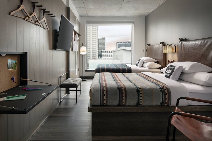 Imagen de la habitación del Hotel Moxy Louisville Downtown. Foto 7