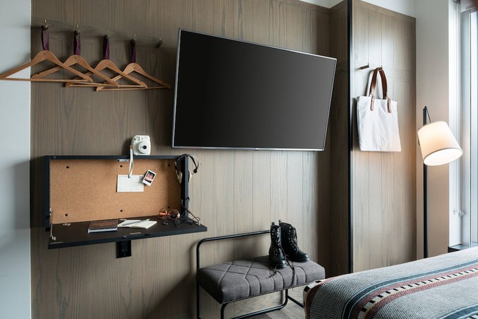 Imagen de la habitación del Hotel Moxy Louisville Downtown. Foto 13
