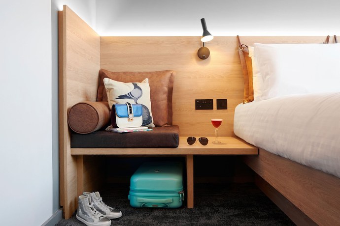 Imagen de la habitación del Hotel Moxy Manchester City. Foto 4