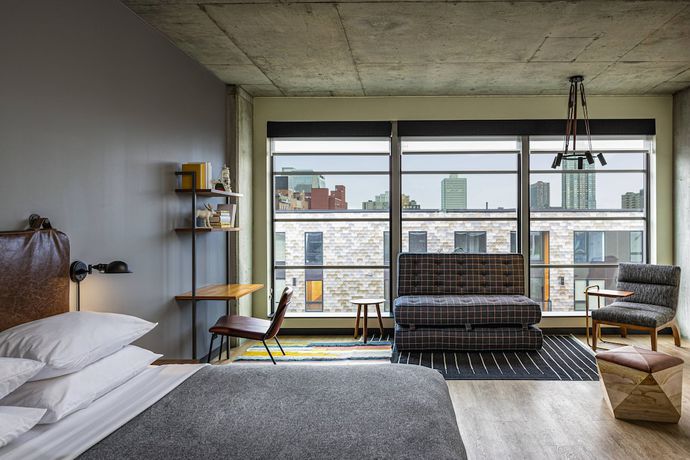 Imagen de la habitación del Hotel Moxy Minneapolis Downtown. Foto 7
