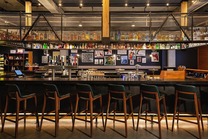 Imagen del bar/restaurante del Hotel Moxy Minneapolis Downtown. Foto 3
