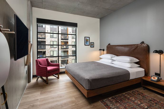 Imagen de la habitación del Hotel Moxy Minneapolis Downtown. Foto 10