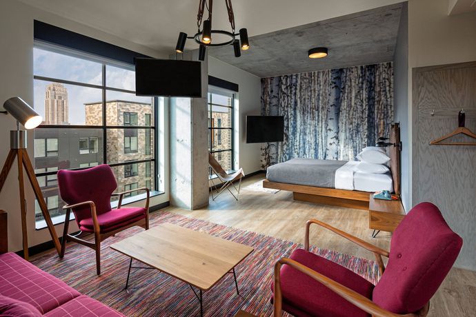 Imagen de la habitación del Hotel Moxy Minneapolis Downtown. Foto 13